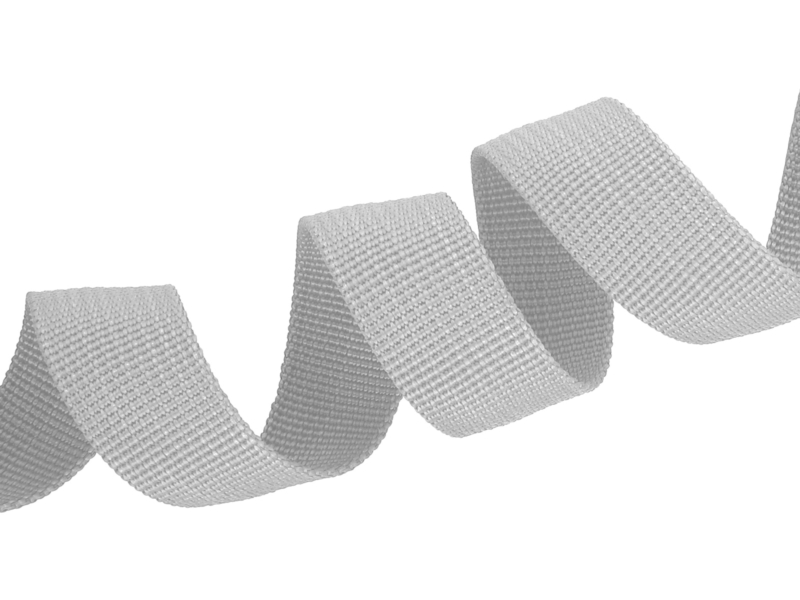Grosgrain Webbing 20 mm (336) light gray
