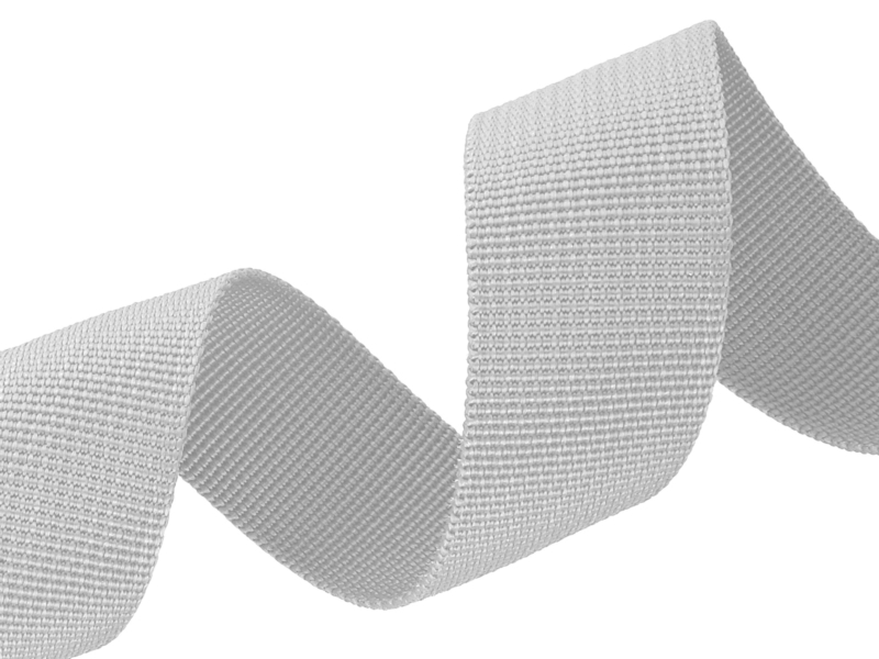 Grosgrain Webbing 40 mm (336) light gray
