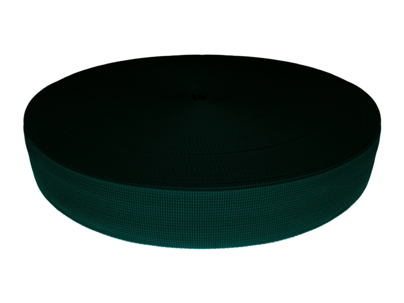 Ripsový nosný popruh 40 mm (605) tmavě tyrkysová