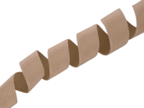 Grosgrain ribbon 25 mm light beige (101)