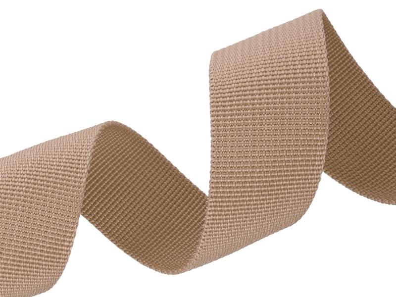 Ripsový nosný popruh 40 mm (101) světle béžová