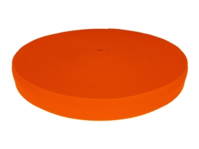 30 mm rypsová stuha oranžová (523)