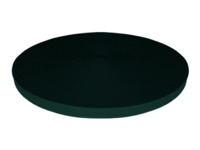 20 mm dark green grosgrain ribbon (153)