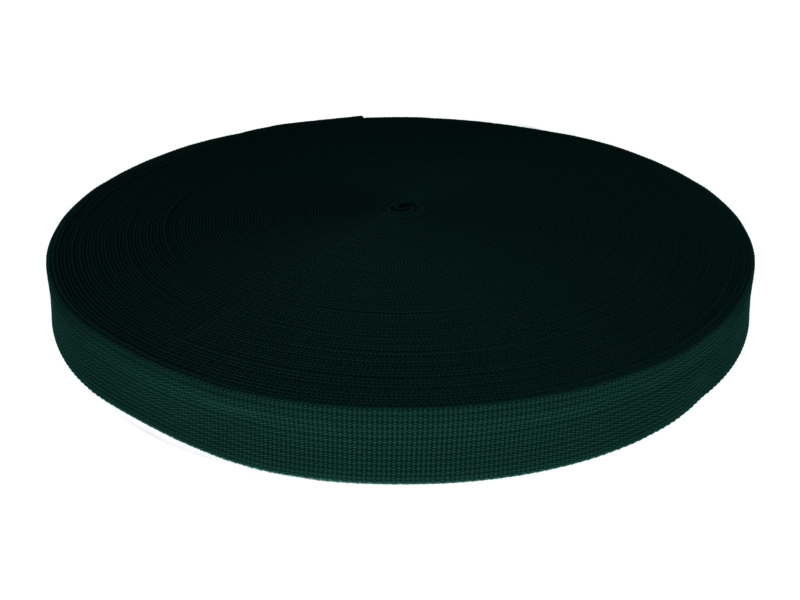 Grosgrain Webbing 25 mm (153) dark green