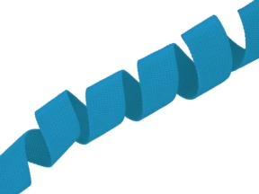 Grosgrain ribbon 25 mm blue (548)