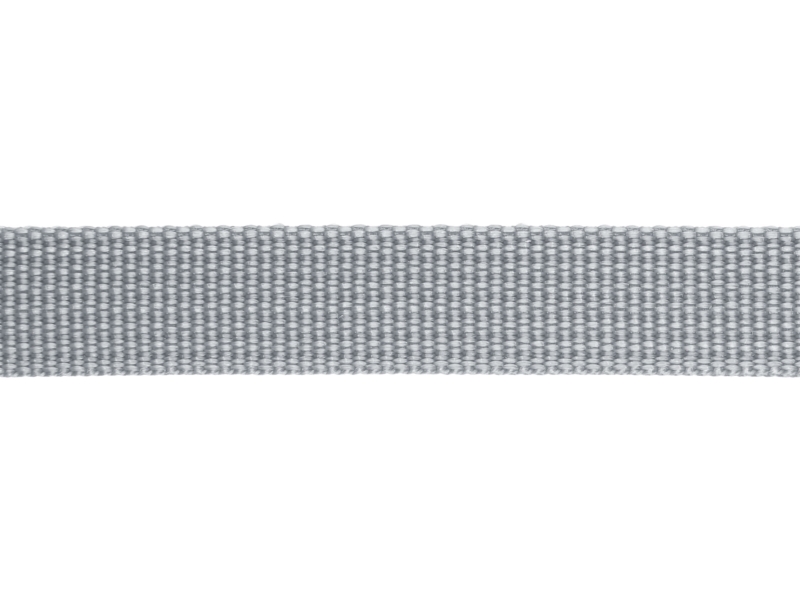 Rips-Trageband 15 mm (134) Grau