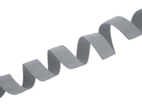20 mm Ripsband, grau (134)