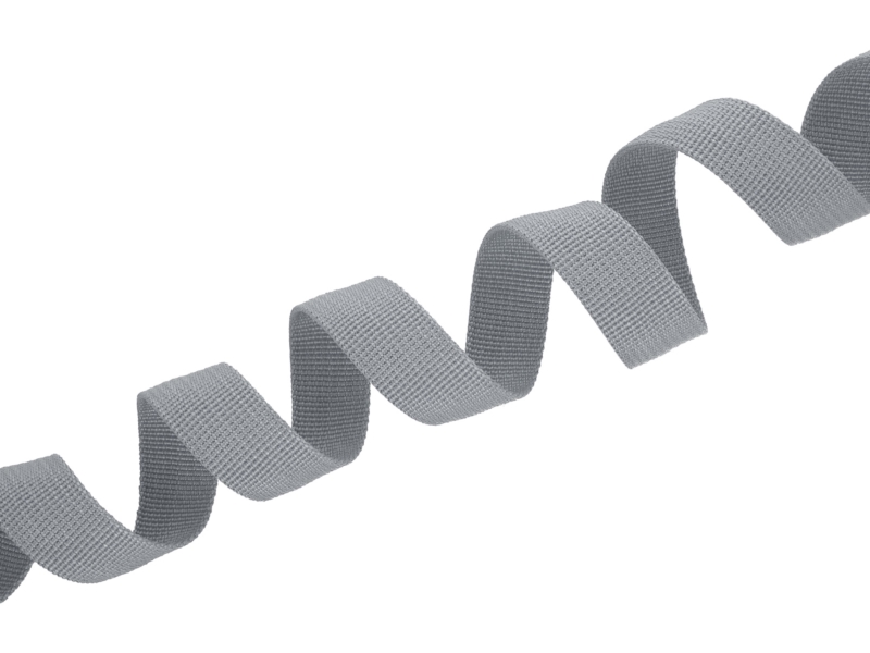 Grosgrain Webbing 20 mm (134) gray