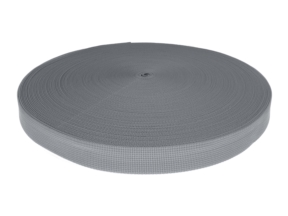 Grosgrain ribbon 25 mm grey (134)