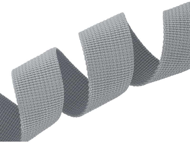 Grosgrain Webbing 30 mm (134) gray