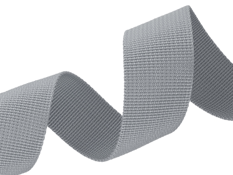 Rips-Trageband 40 mm (134) Grau