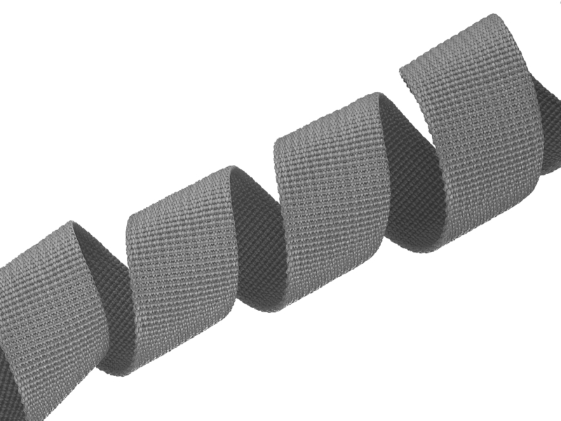 Grosgrain Webbing 25 mm (860) gray