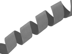 Rypsová stuha 30 mm šedá (860)