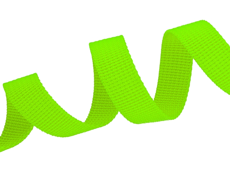 Rips-Trageband 15 mm (1003) Neon-Limette