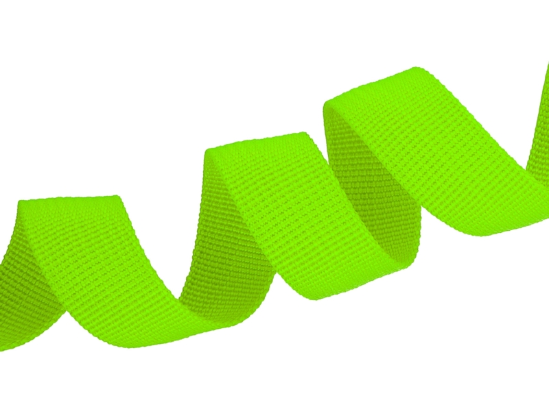 Rips-Trageband 20 mm (1003) Neon-Limette