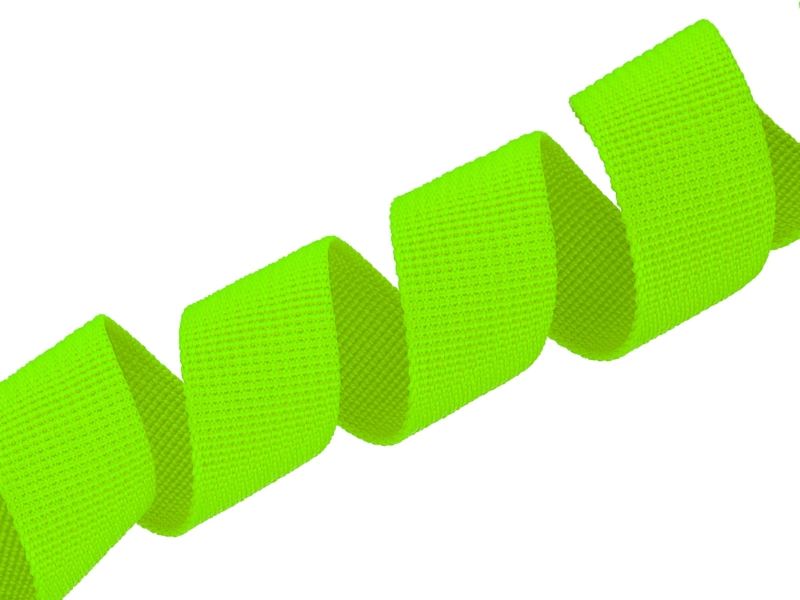 Grosgrain Webbing 25 mm (1003) neon lime
