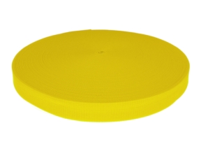 Grosgrain ribbon 25 mm yellow (504)
