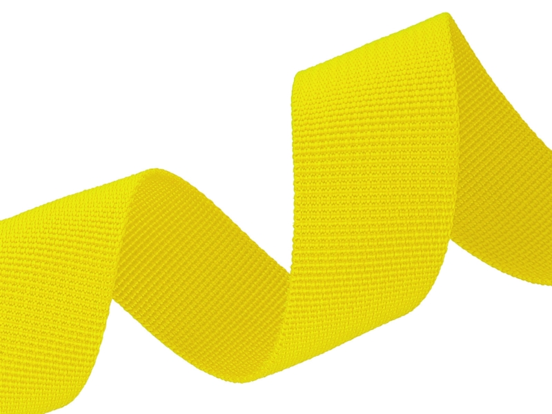 Ripsový nosný popruh 40 mm (504) žlutá