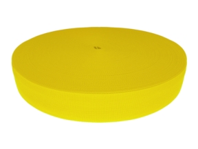 Grosgrain ribbon 40 mm yellow (504)