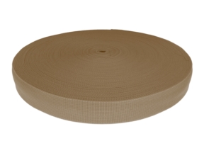 Rypsová stuha 30 mm světle béžová (885)