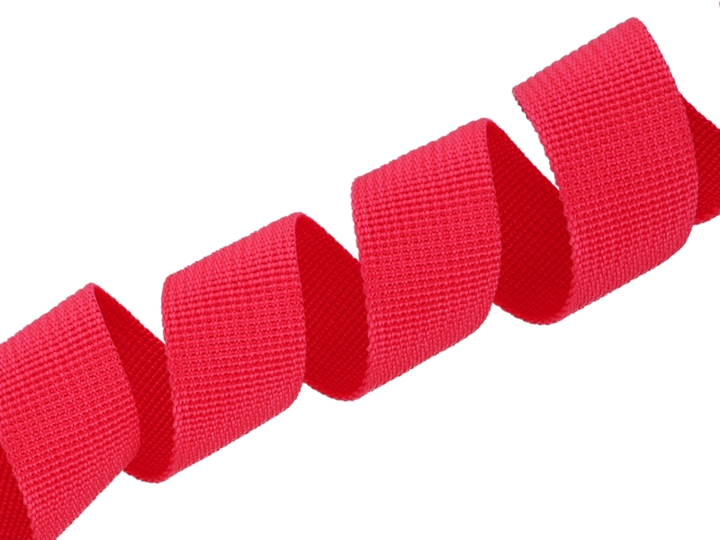 Rips-Trageband 25 mm (516) Rosa