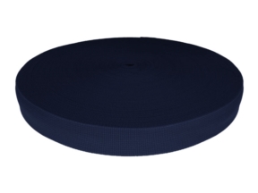Grosgrain ribbon 30 mm navy blue (117)