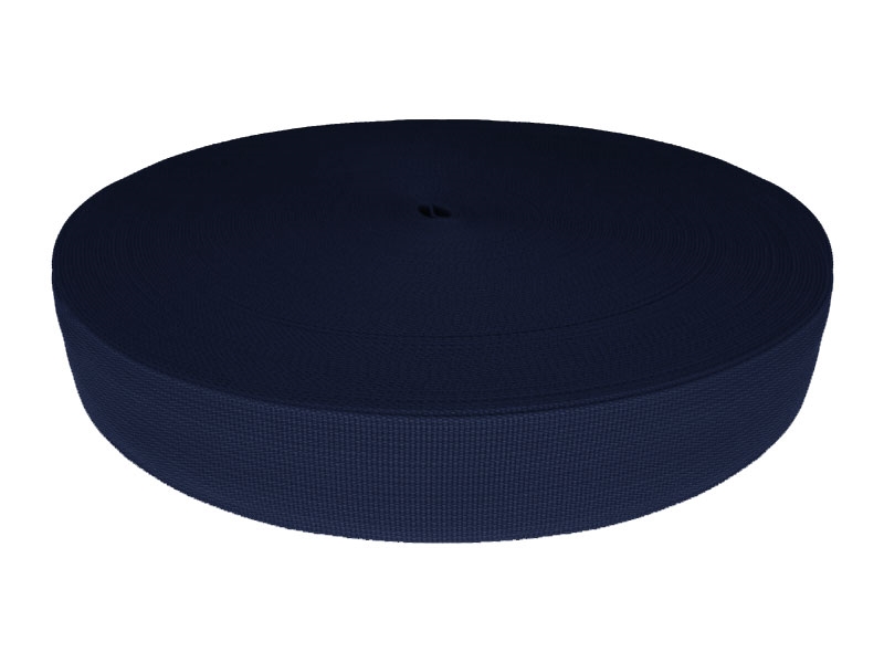 Grosgrain Webbing 40 mm (117) navy blue