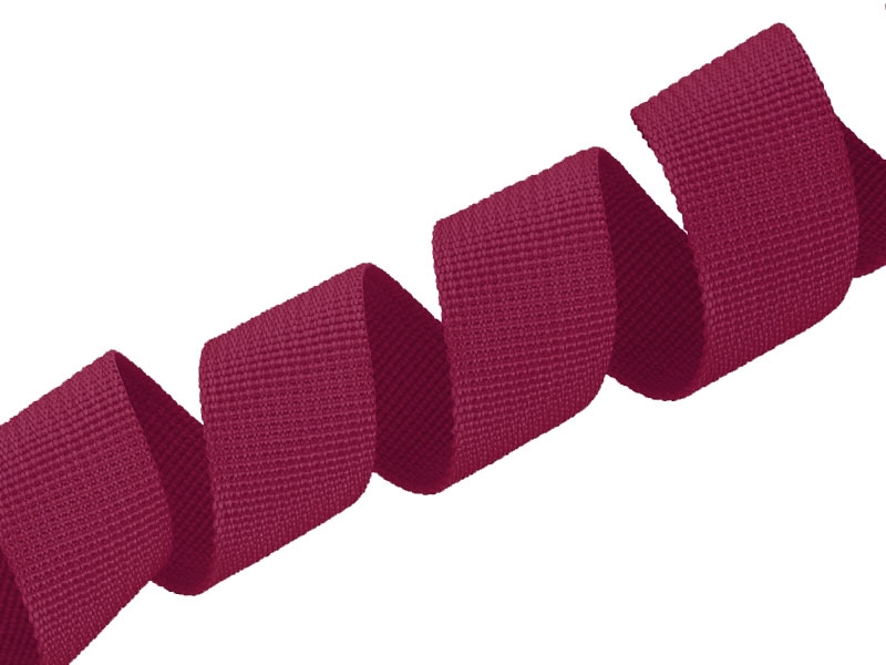 Grosgrain Webbing 25 mm (521) raspberry
