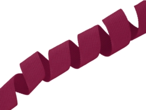Himbeerfarbenes Grosgrain-Band 25 mm (521)