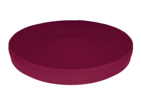 30 mm raspberry grosgrain ribbon (521)