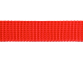 20 mm světle červená rypsová stuha (524)