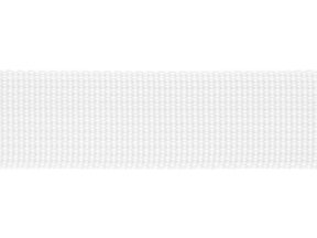 Grosgrain-Band 25 mm weiß (501)