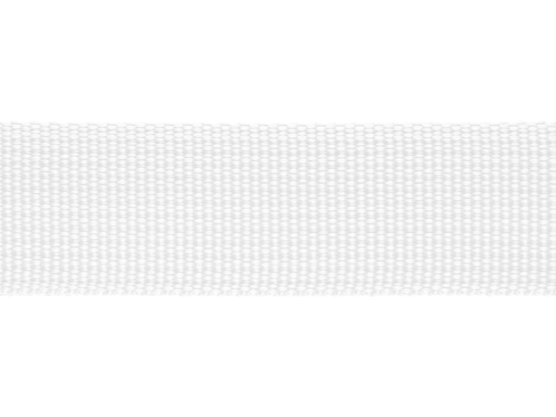Grosgrain Webbing 25 mm (501) white