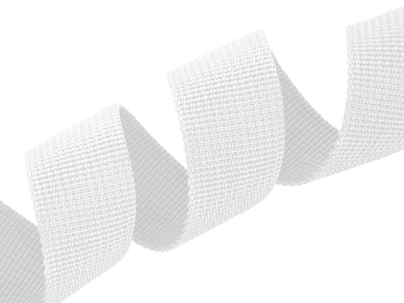 Grosgrain Webbing 30 mm (501) white