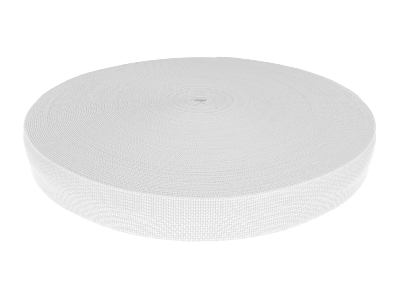 Rips-Trageband 30 mm (501) Weiß