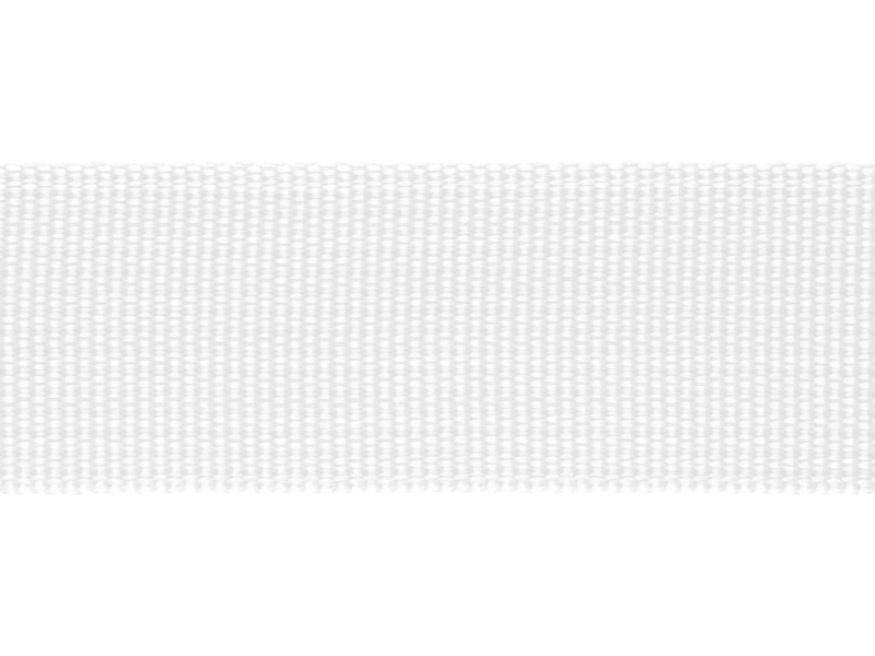 Grosgrain Webbing 30 mm (501) white