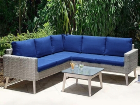 Kodura Polyestergewebe 600D*600D PVC-D (220) kornblumenblau