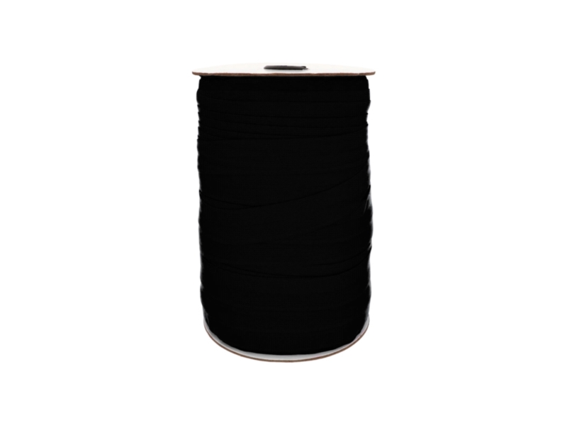 Fold-over elastic 20 mm /0,65 mm black (580)