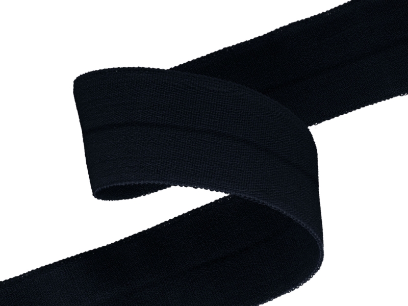 Elastische Paspel 20 mm/0,65 mm (117) navy blau