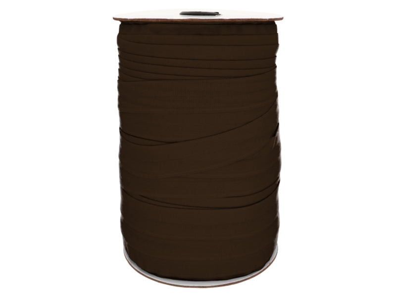 Fold-over elastic 20 mm /0,65 mm dark chocolate (141)