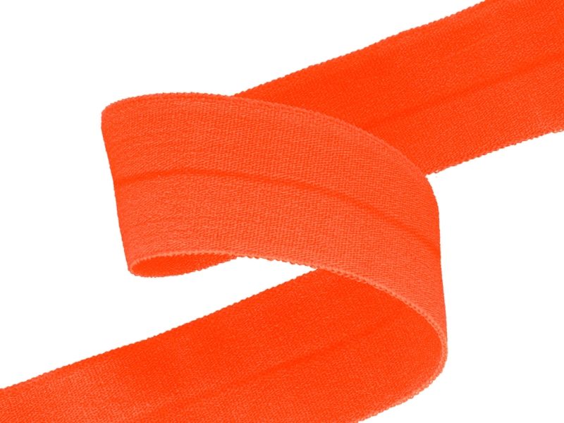 Elastické lemování 20 mm/0,65 mm (665) šťavnatá oranžová
