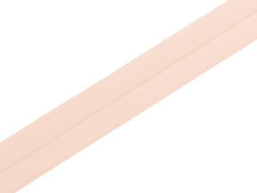 Elastische Paspel 20 mm/0,65 mm (545) weiß/rosa