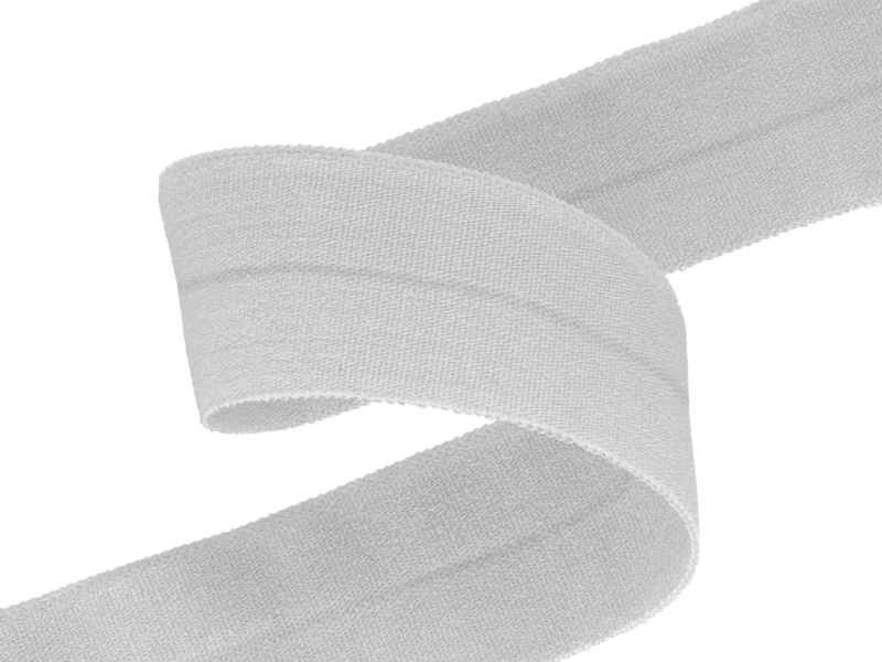 Elastic piping 20 mm/0.65 mm (337) light grey