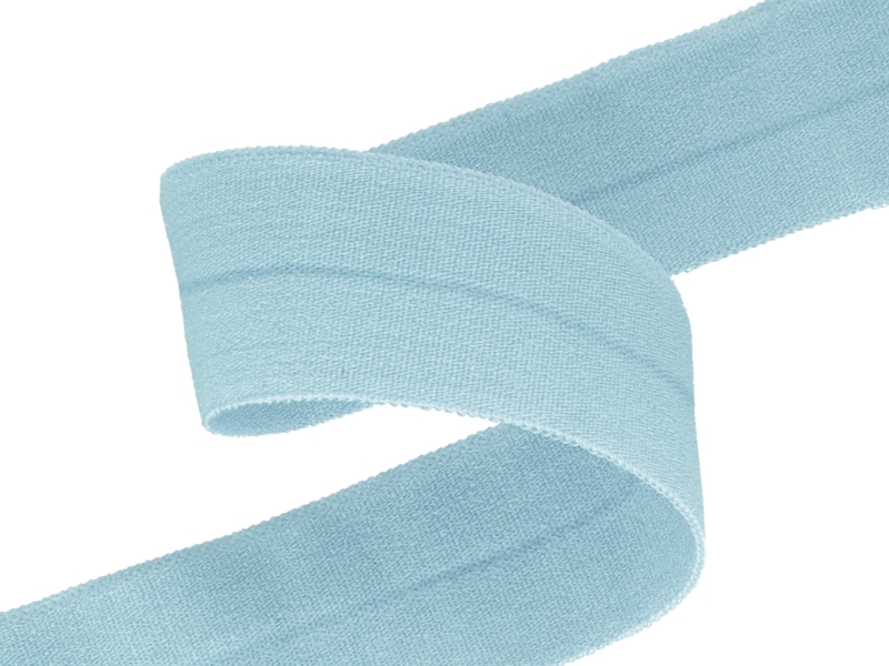 Elastische Paspel 20 mm/0,65 mm (352) grau-blau