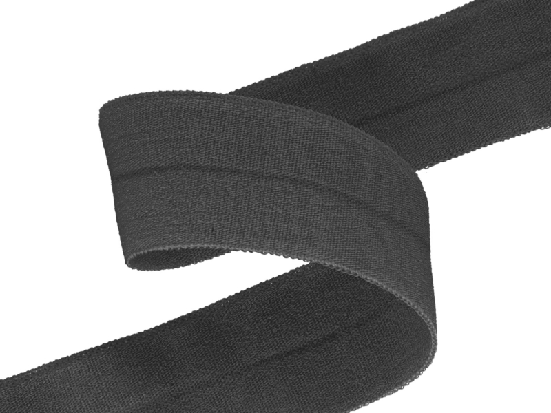 Elastisches Einfassband 20 mm/0,65 mm Dunkelgrau(306)