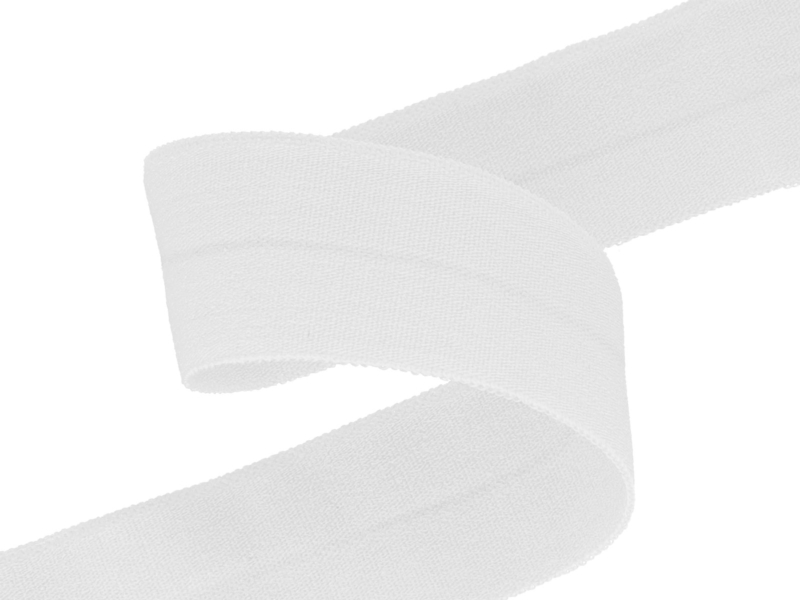 Elastic piping 20 mm/0.65 mm (502) white
