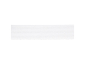 Elastische Paspel 20 mm/0,65 mm (502) weiß
