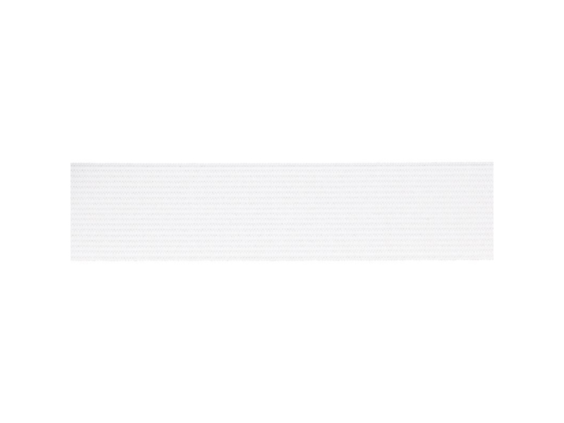 Elastic piping 20 mm/0.65 mm (502) white
