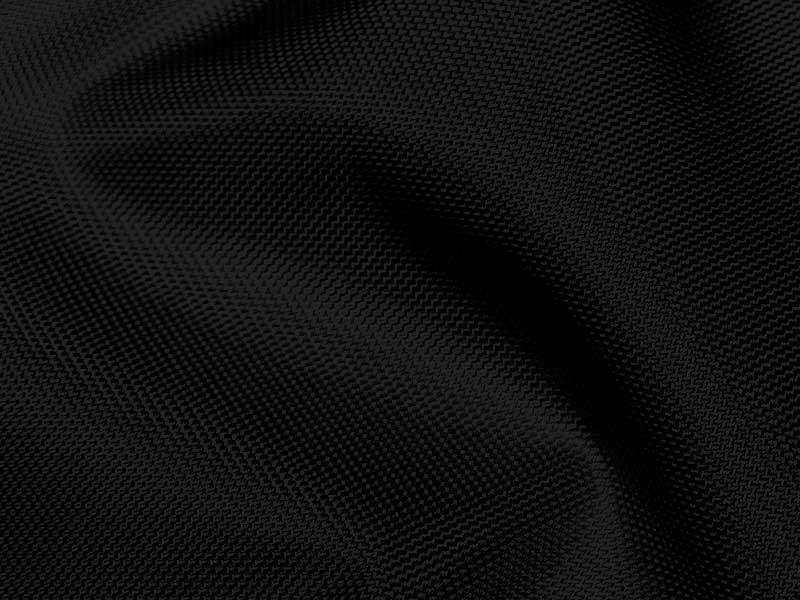 POLYESTER FABRIC 1680D PVC-F COVERED DOUBLE BLACK  580 150 CM