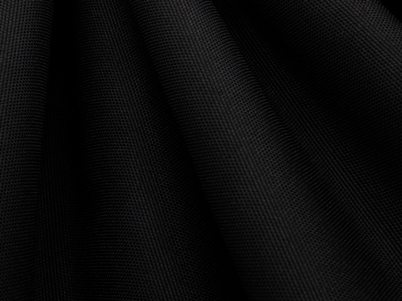 Polyester fabric 900d waterproof pvc-d a-grade covered black -580 150 cm